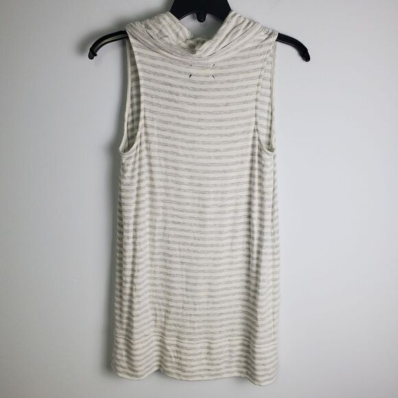 Lou & Grey Striped Cowl Neck Tank Top, Size XS - Picture 7 of 7